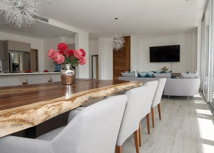 Ocean View Pool In Exclusive Playacar, En-suite Apartamento *