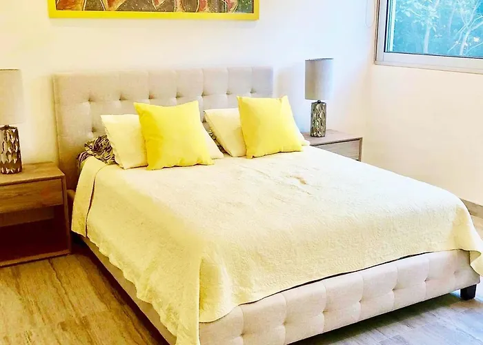 Ocean View Pool In Exclusive Playacar, En-suite Apartamento