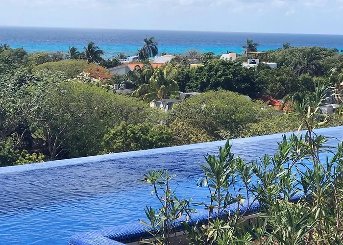 Apartamento Ocean View Pool In Exclusive Playacar, En-suite Playa del Carmen