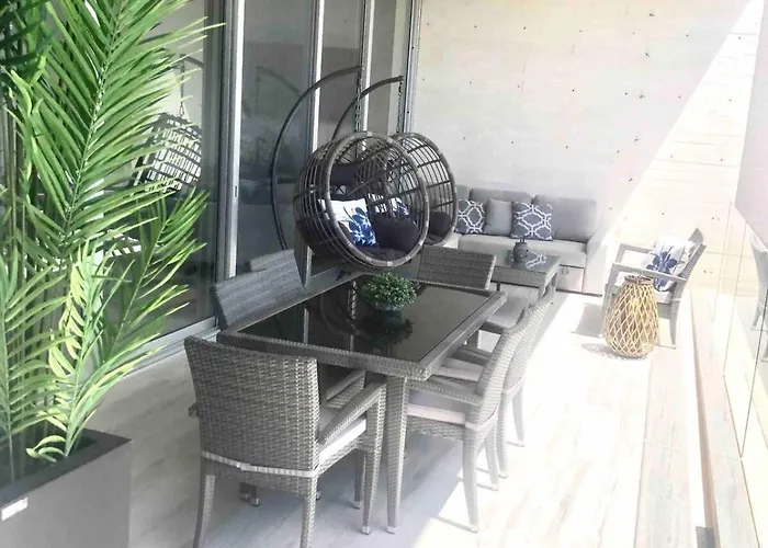 Ocean View Pool In Exclusive Playacar, En-suite Apartamento