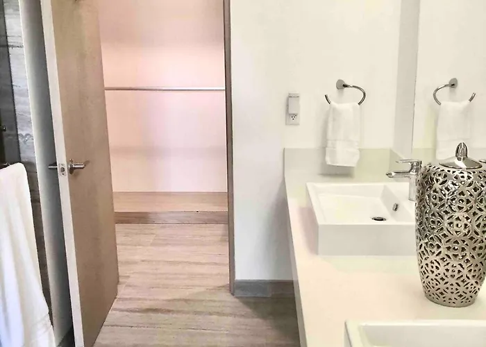 Ocean View Pool In Exclusive Playacar, En-suite